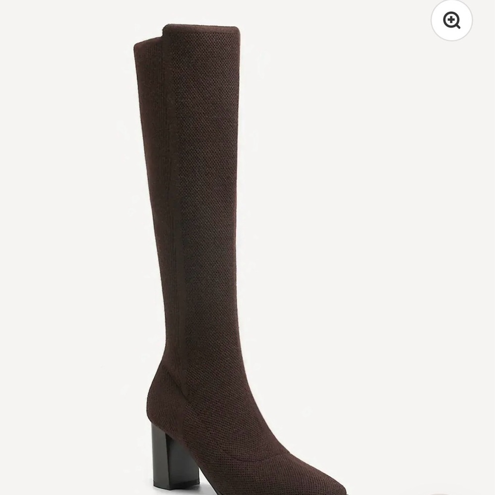 Chic Brown Heeled Women's Boots